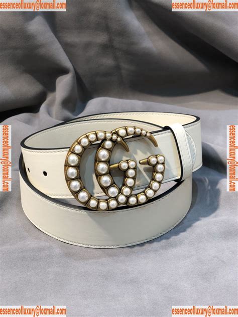 gucci pearl belt replica|tan gucci belt women.